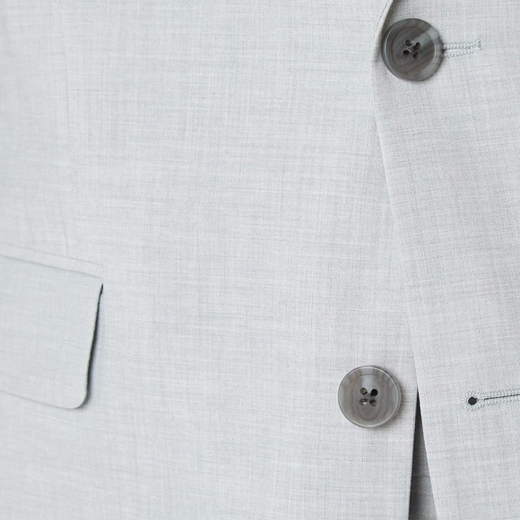 COPY - Men's J. Ferrar slim fit 36 Reg blazer. NWT. Medium Cool Gray ultra com… - Picture 5 of 7